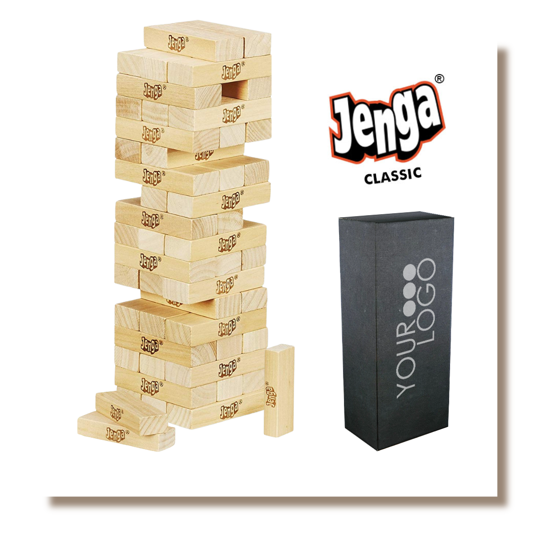 Custom Jenga Classic Branded with Your Logo or Personalized