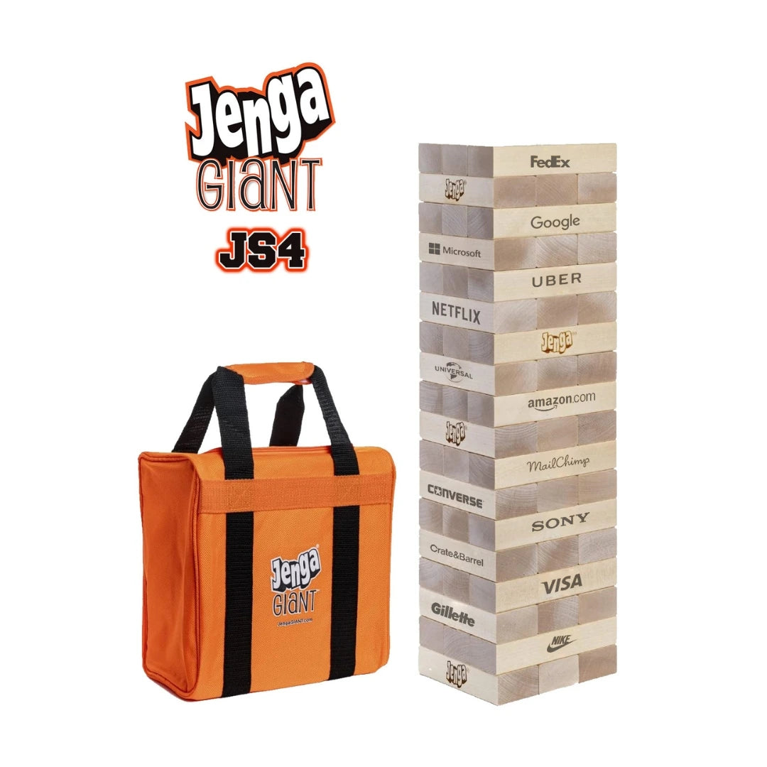 Jenga Sticker Custom Jenga Games with your Logo Personalized and Branded Jenga Sets ...
