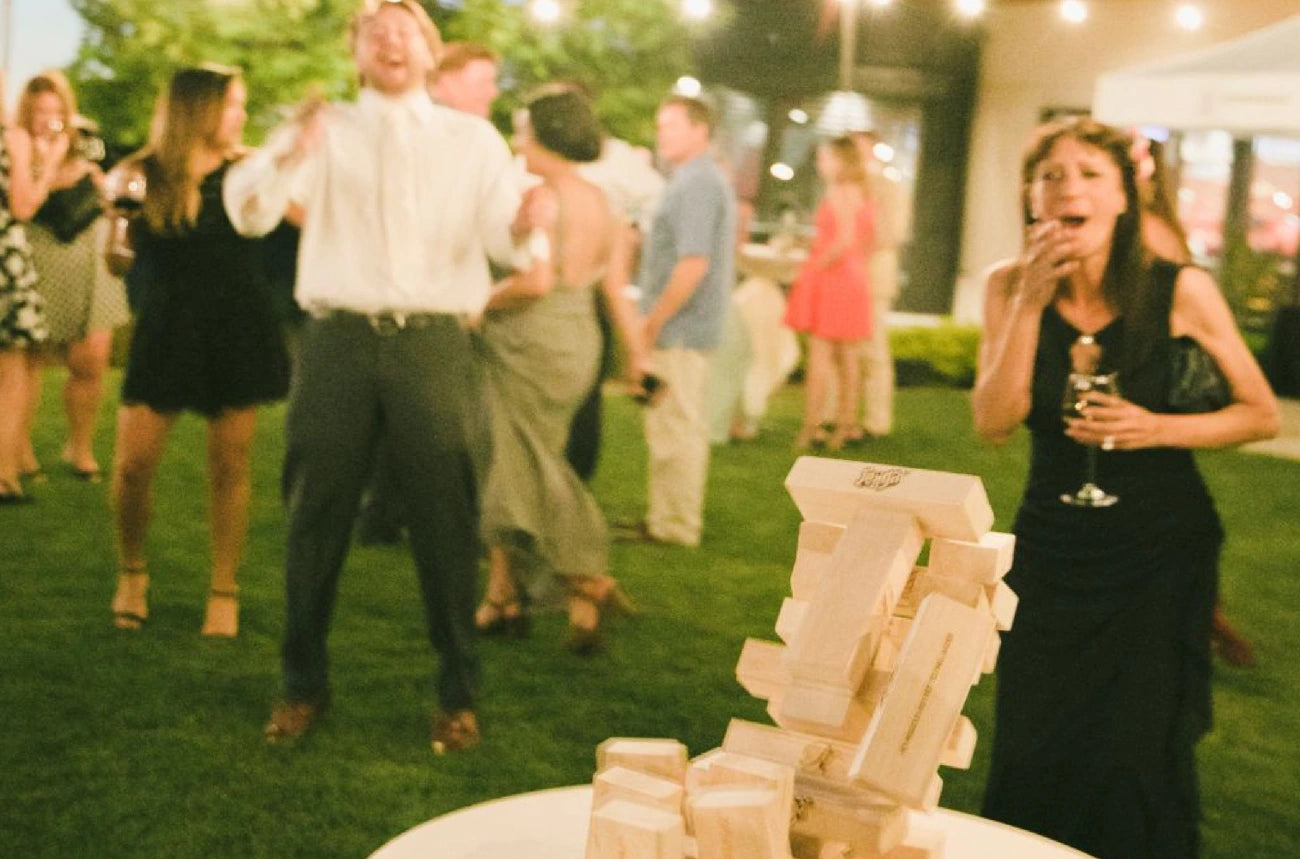 Jenga Custom Printed for a Party
